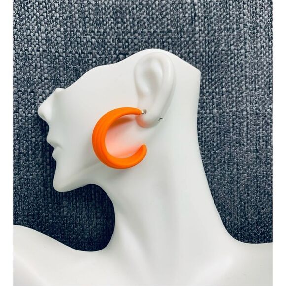 Textured Colored Hoops - Picture 1 of 1